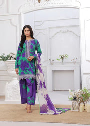 Casual lawn unstitched 017B