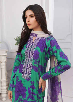 Casual lawn unstitched 017B