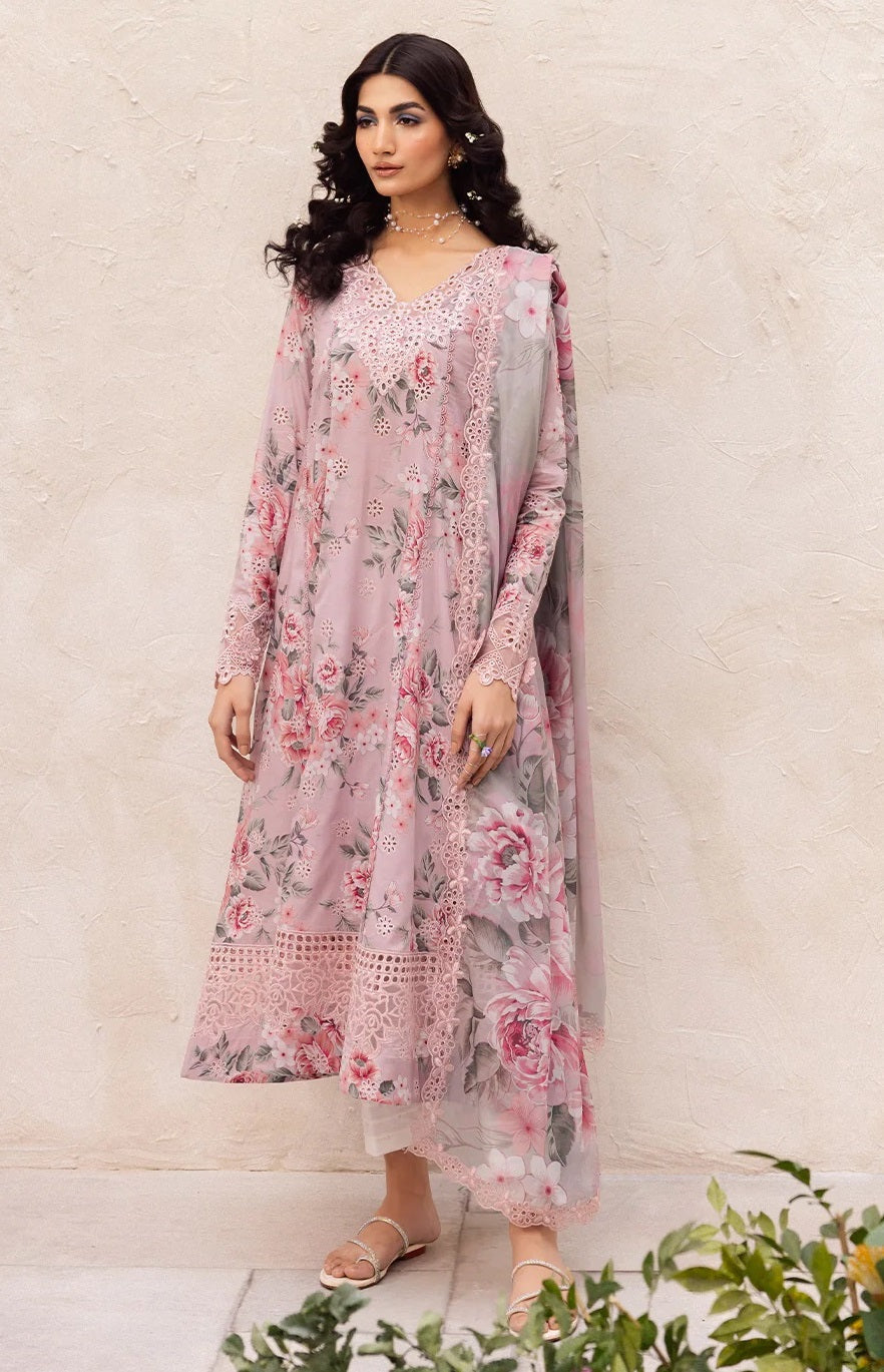 Embroidered Lawn Suits Unstitched 012P