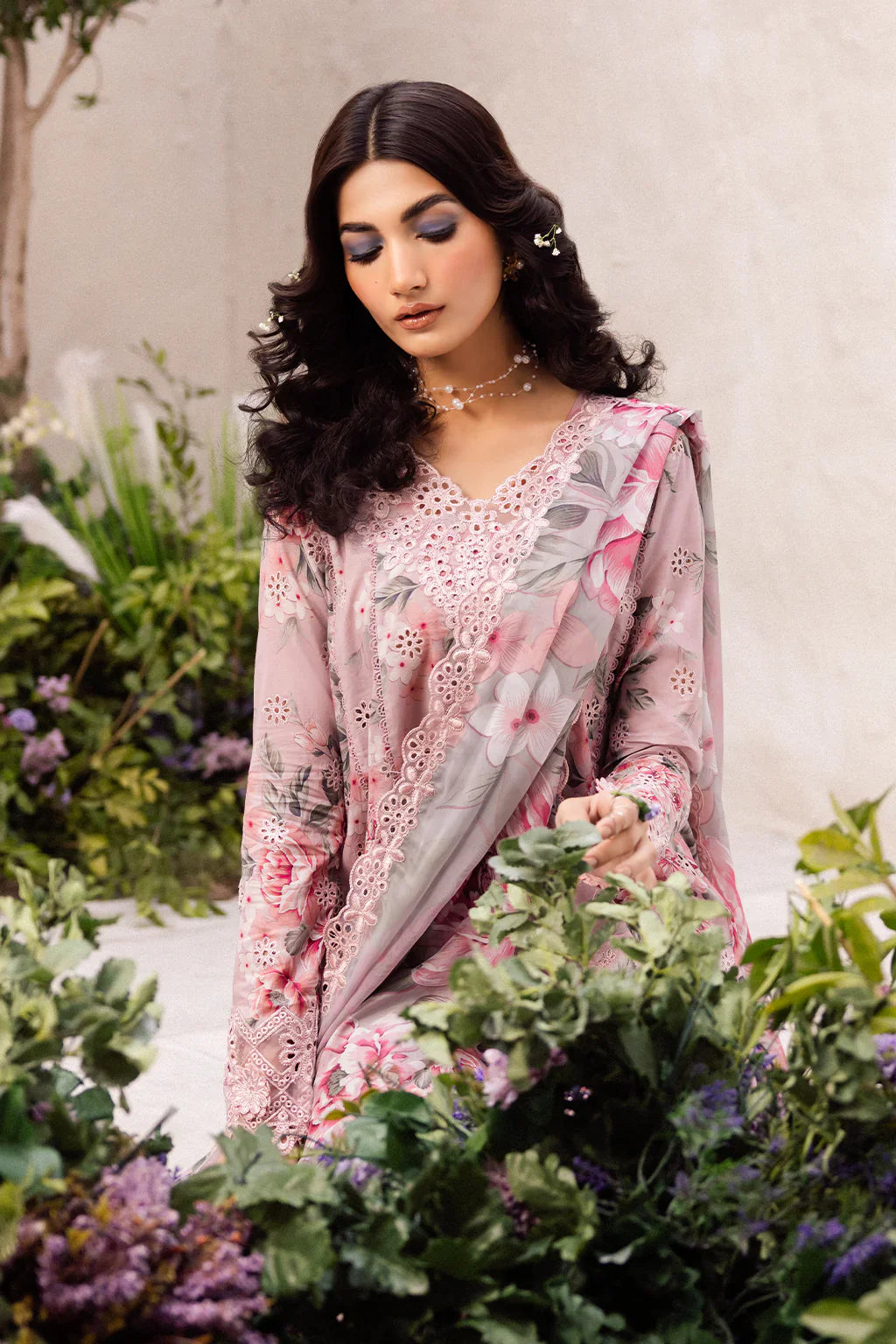 Embroidered Lawn Suits Unstitched 012P