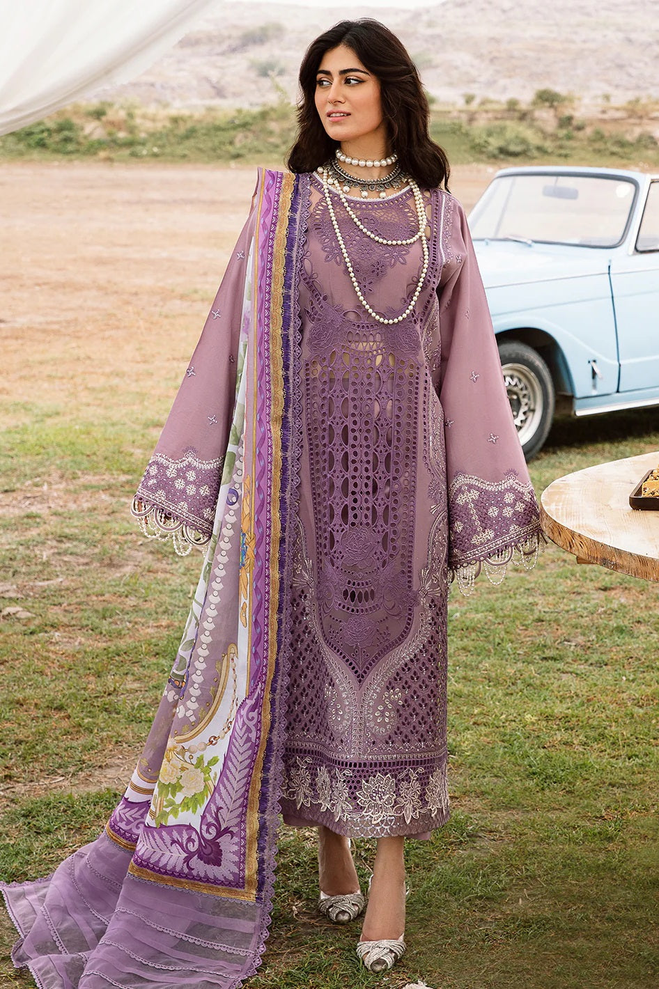 Luxury lawn unstitched collection 014P