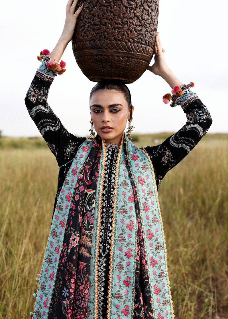 Luxury Lawn Embroidered 3 Piece Unstitched 005B