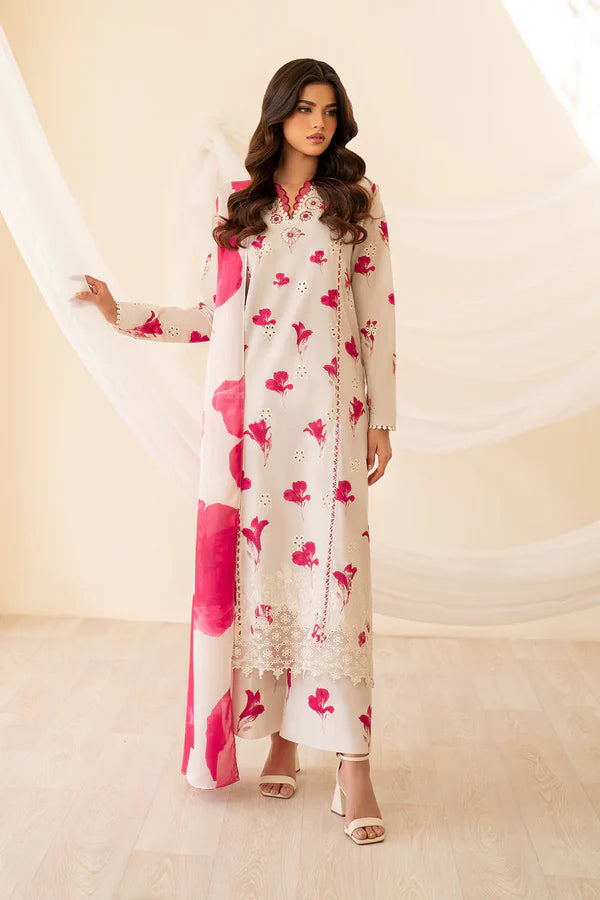 Premium Lawn Embroidered Collection Unstitched 008P