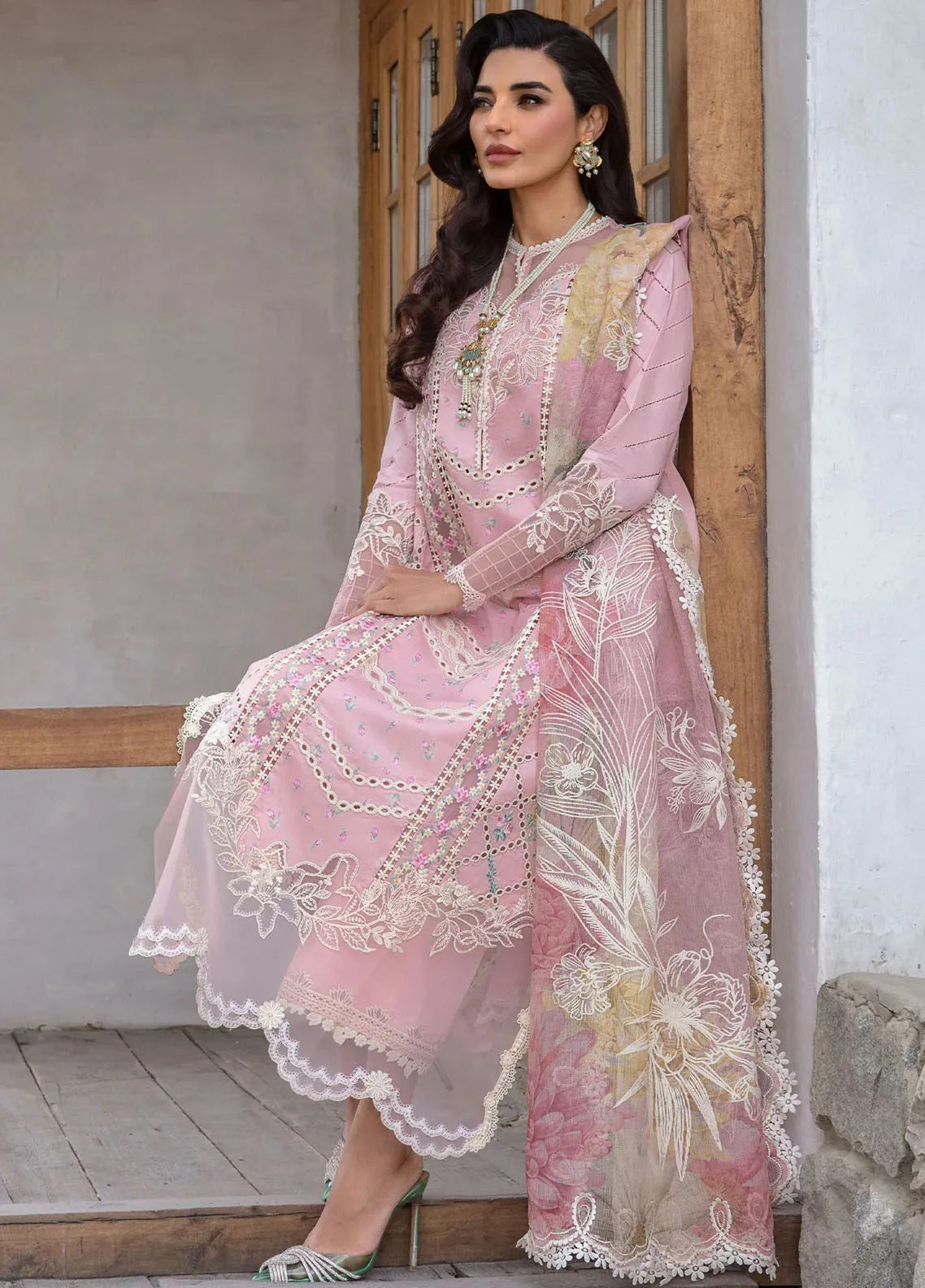 Luxury lawn unstitched collection 020P
