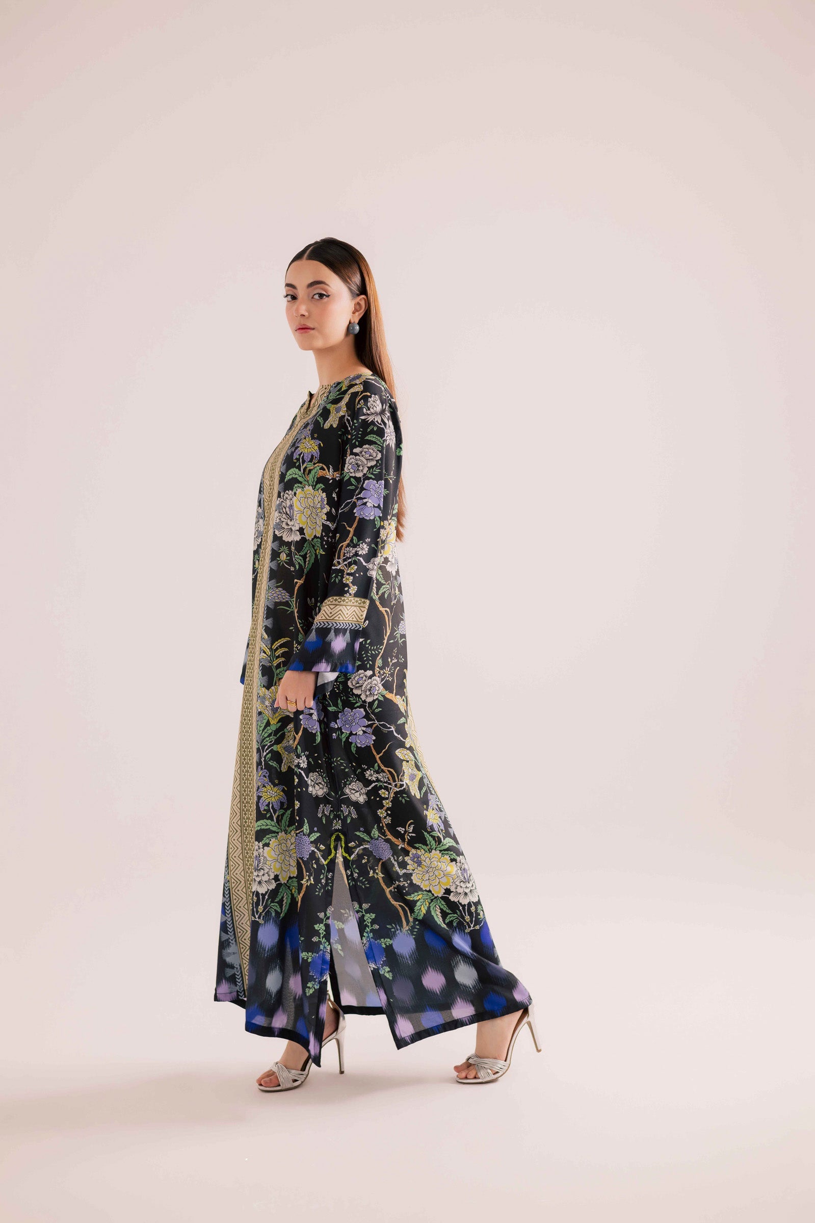 Printed kaftan Stitched 001B