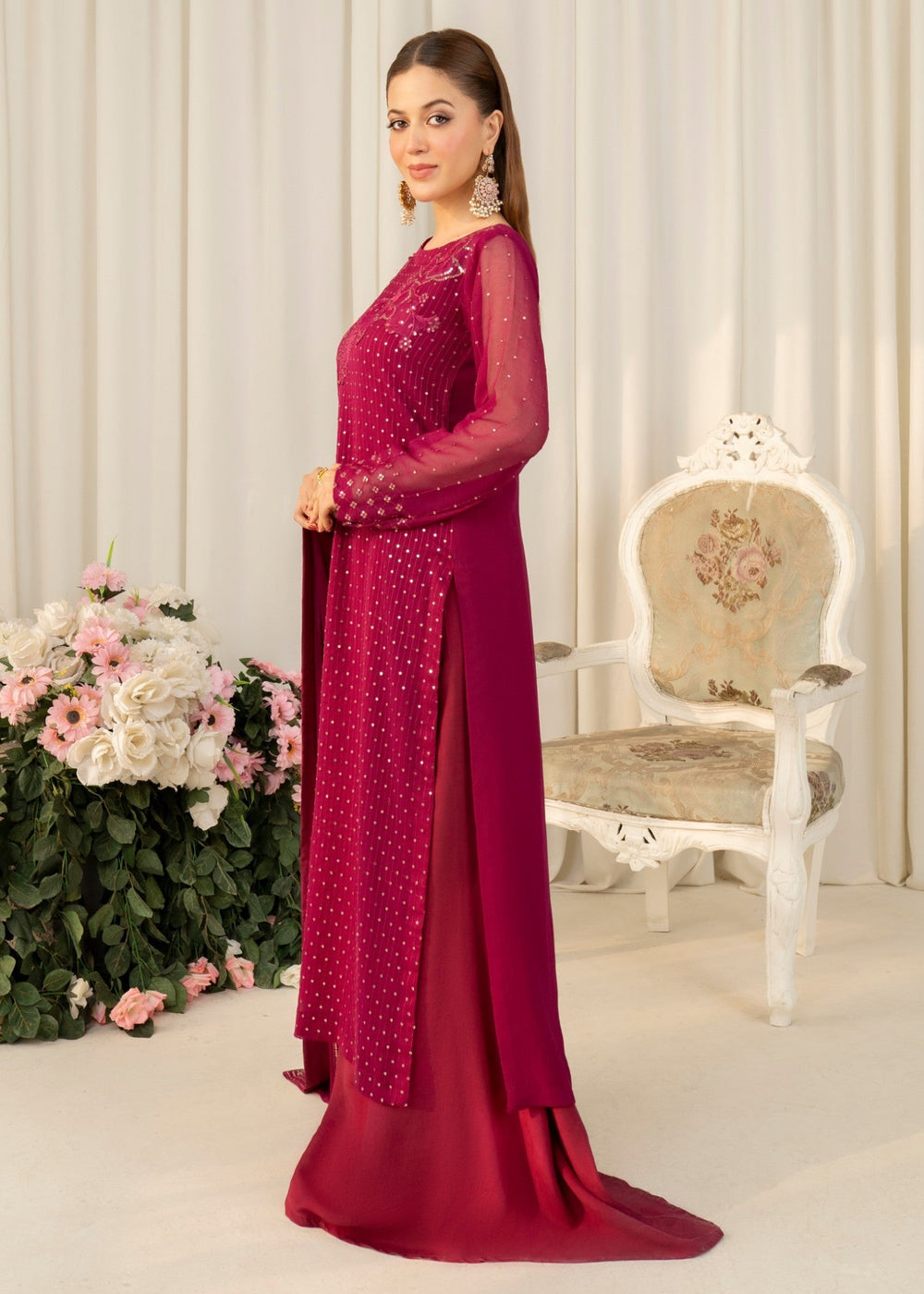 Ready to wear Embroidered Partywear 001P