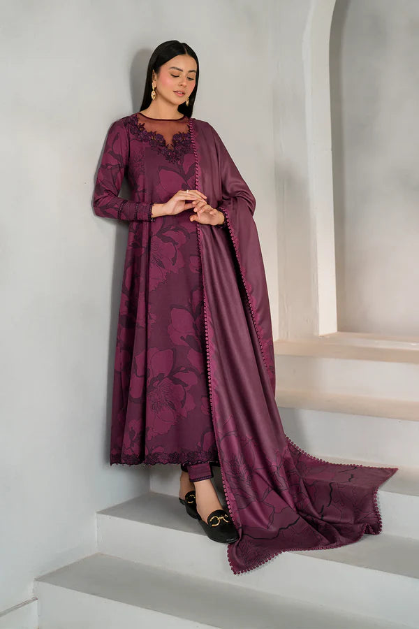 Luxury Embroidered Lawn Unstitched Collection 006R