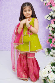 Shirt and Gharara set ready to wear