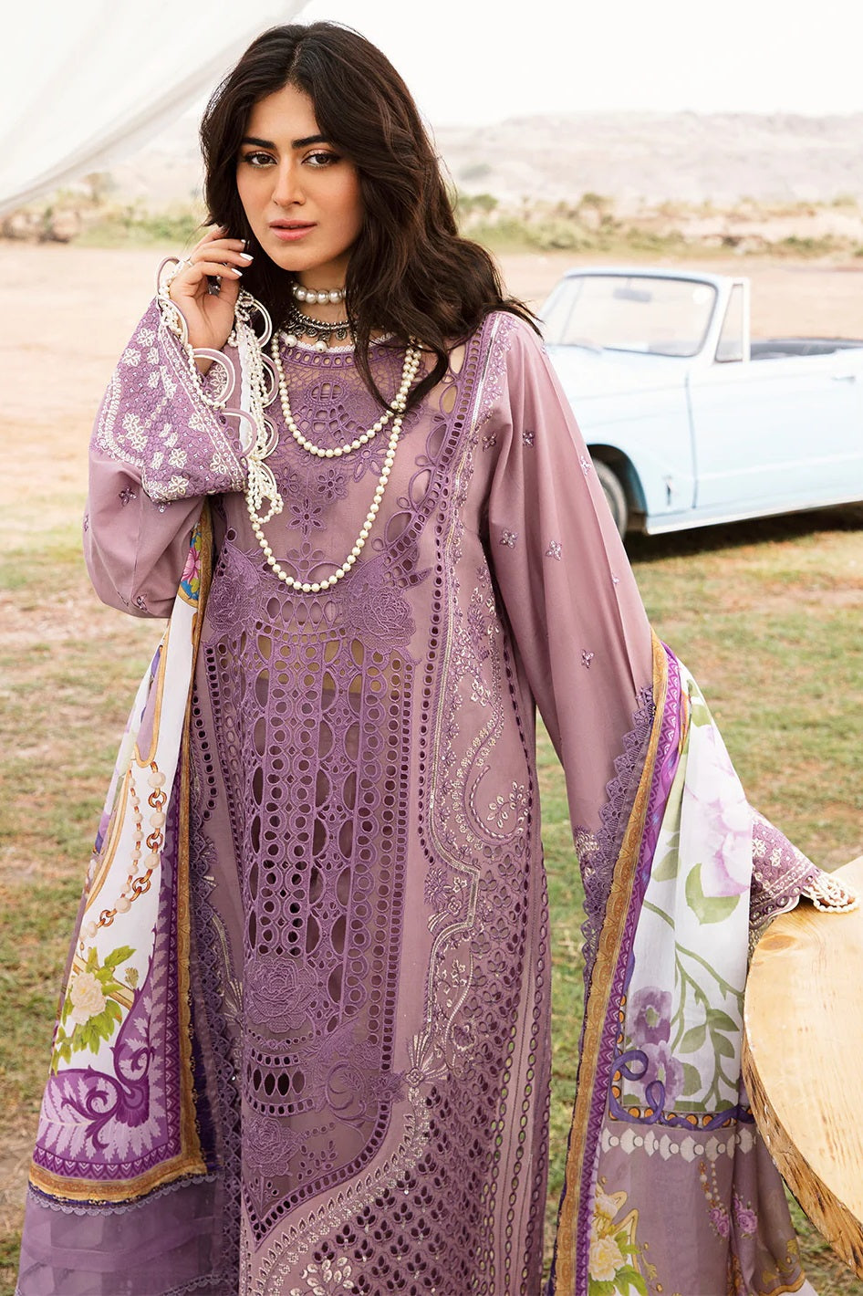 Luxury lawn unstitched collection 014P