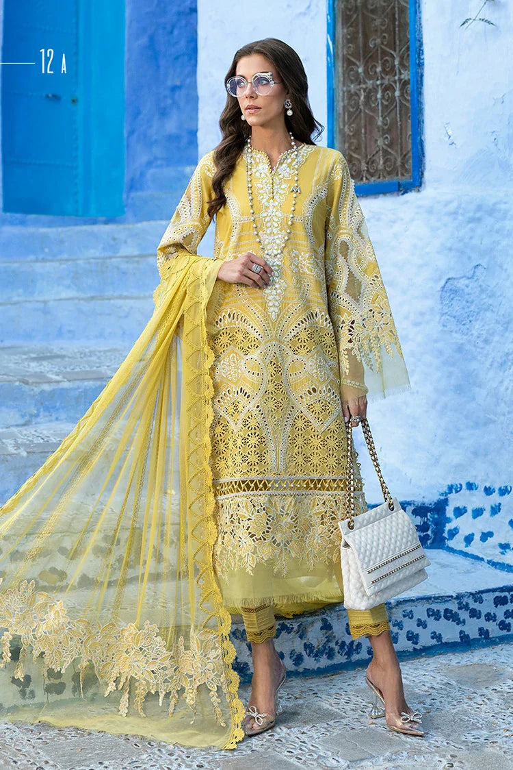 Luxury Lawn Embroidered 3-Piece Unstitched Suit