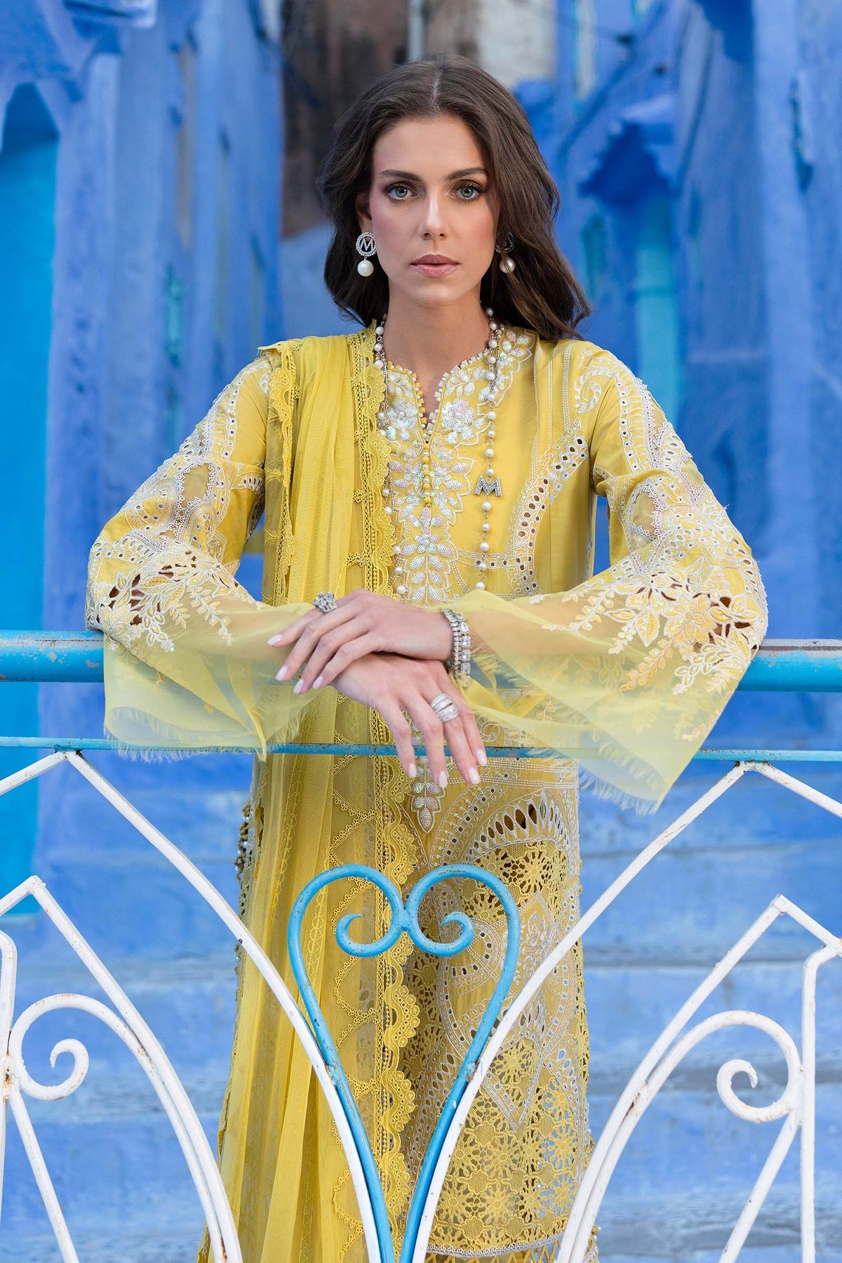 Luxury Lawn Embroidered 3-Piece Unstitched Suit