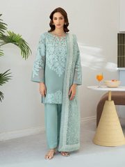 Luxury lawn unstitched collection 017P
