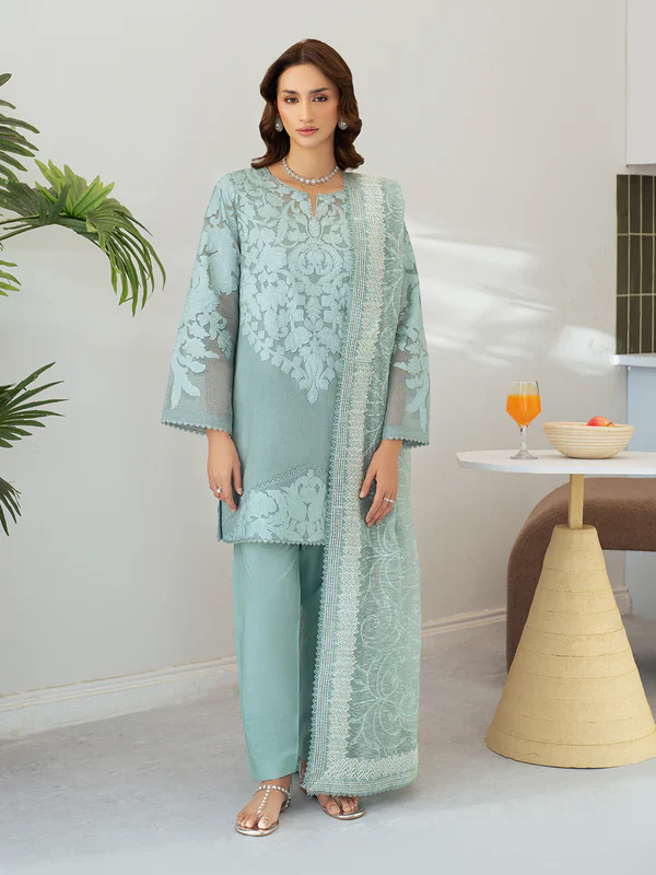 Luxury lawn unstitched collection 017P