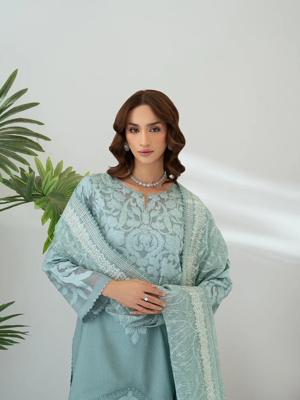 Luxury lawn unstitched collection 017P