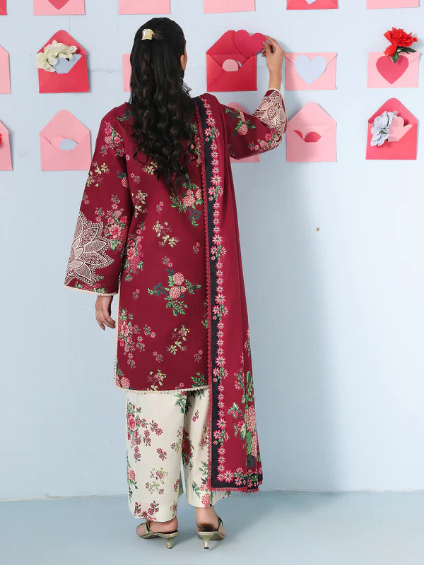 Luxury lawn unstitched collection 013P