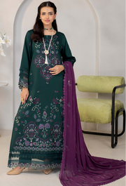 Luxury 3 Pieces Unstitched 004W