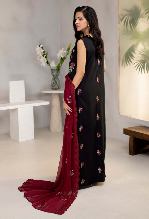 Luxury Embroidered unstitched 0012B