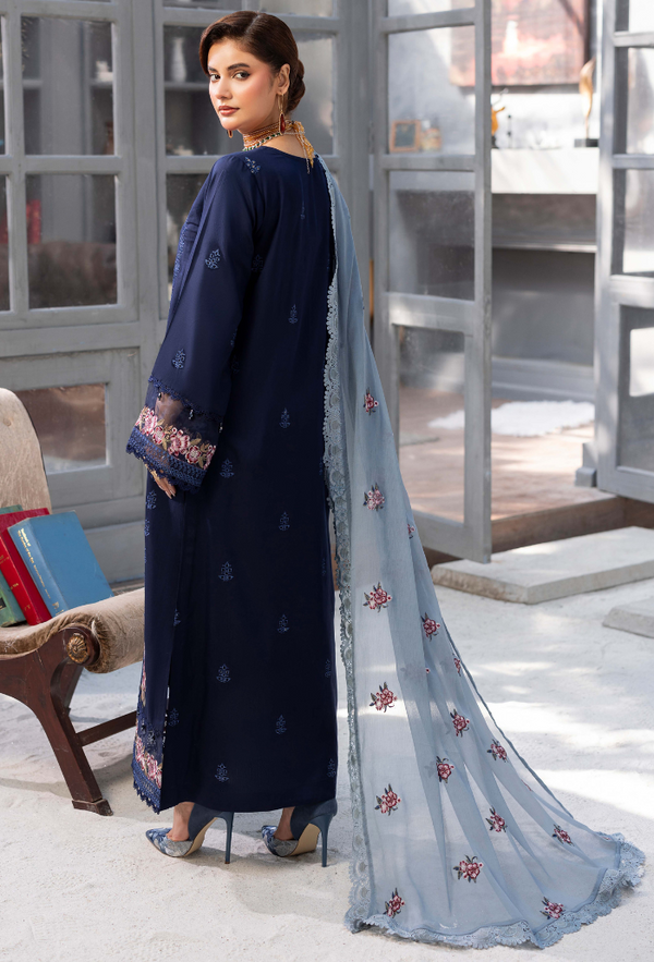 Luxury Unstitched Embroidered Collection 011W