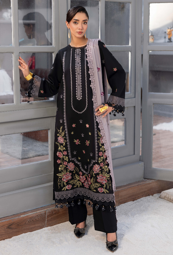 Luxury Lawn Embroidered 3 Piece Unstitched 008B