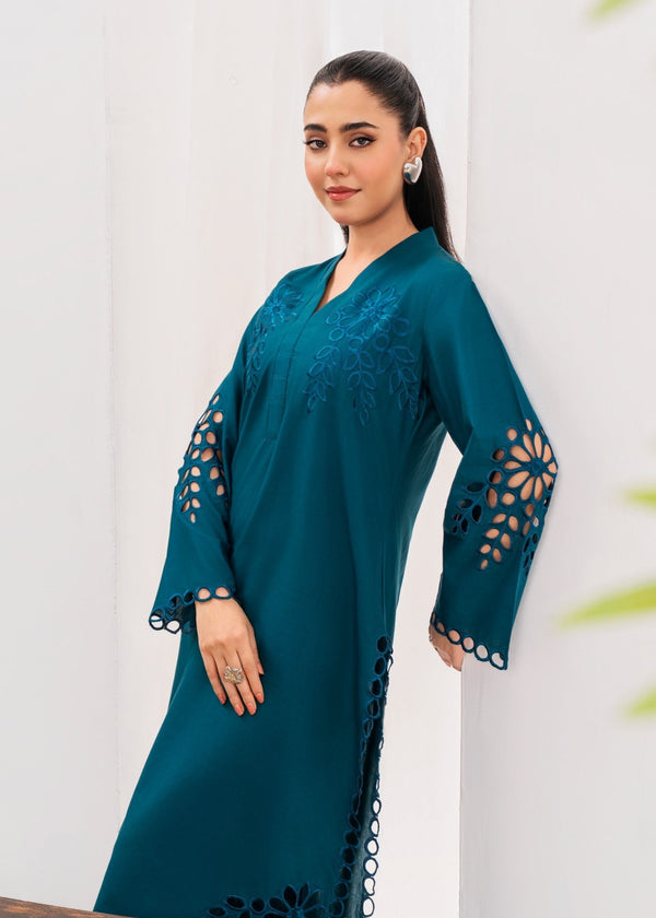2Pc lawn Embroidered set for Women |2-Piece Outfit UAE