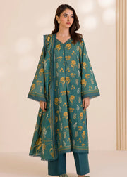 3PC Unstitched lawn Suit (011B) | Premium Eastern Wear