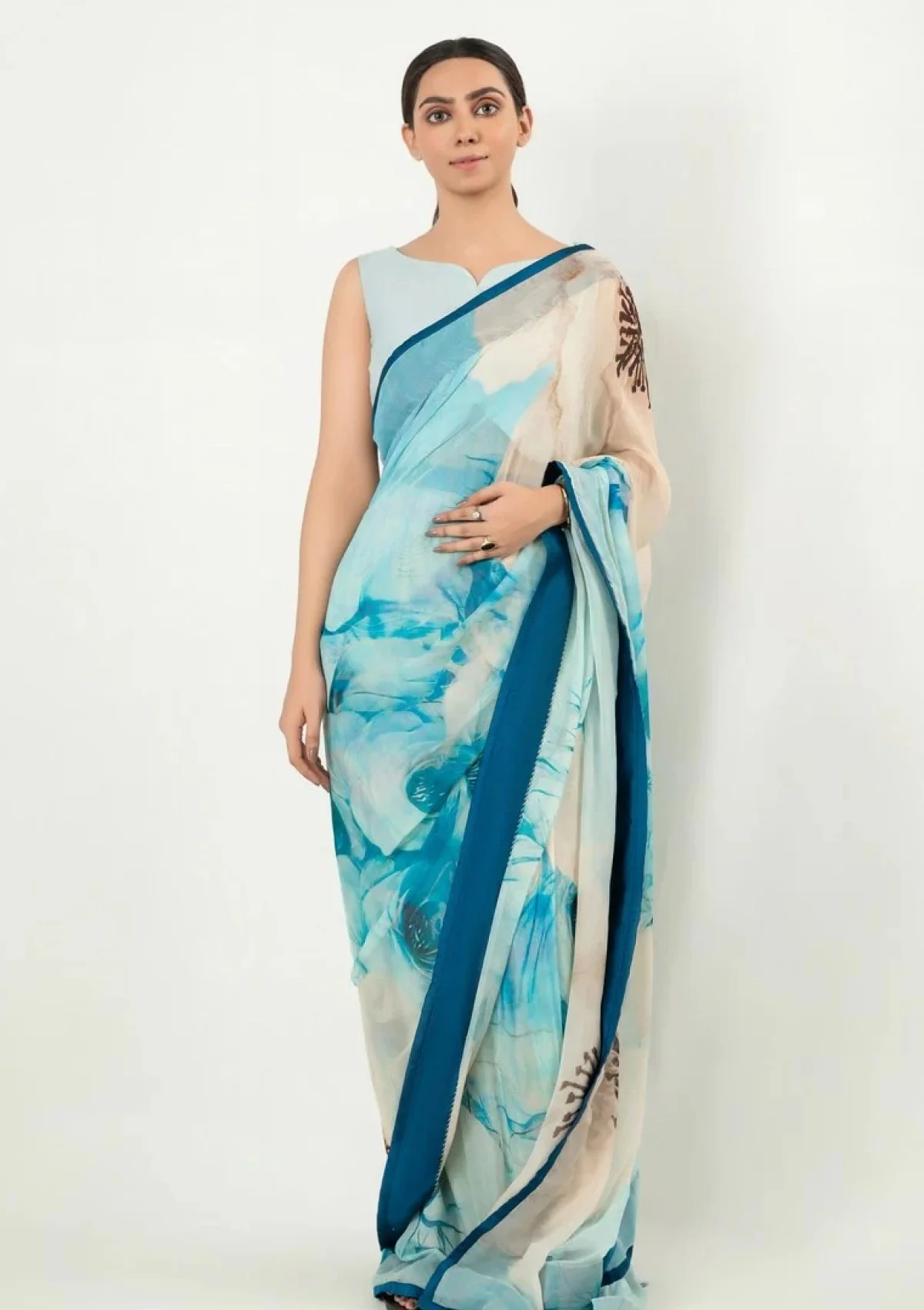 Unstitched Saree Fabric 012