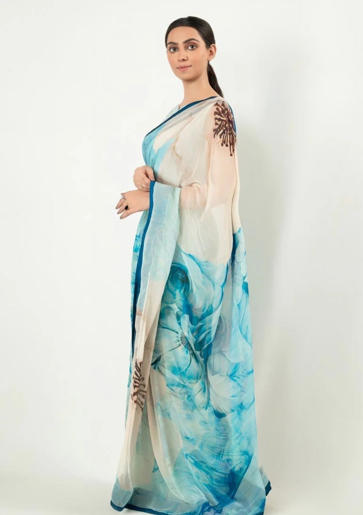 Unstitched Saree Fabric 012