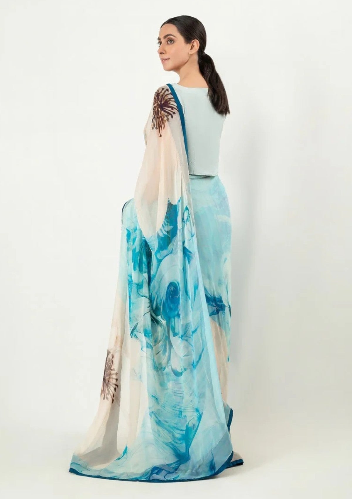 Unstitched Saree Fabric 012