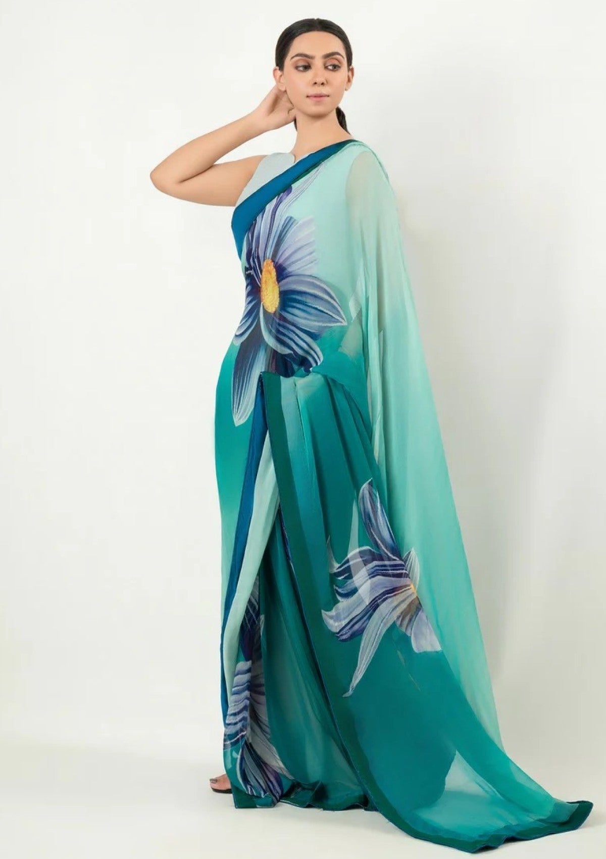 Unstitched Saree Fabric 010