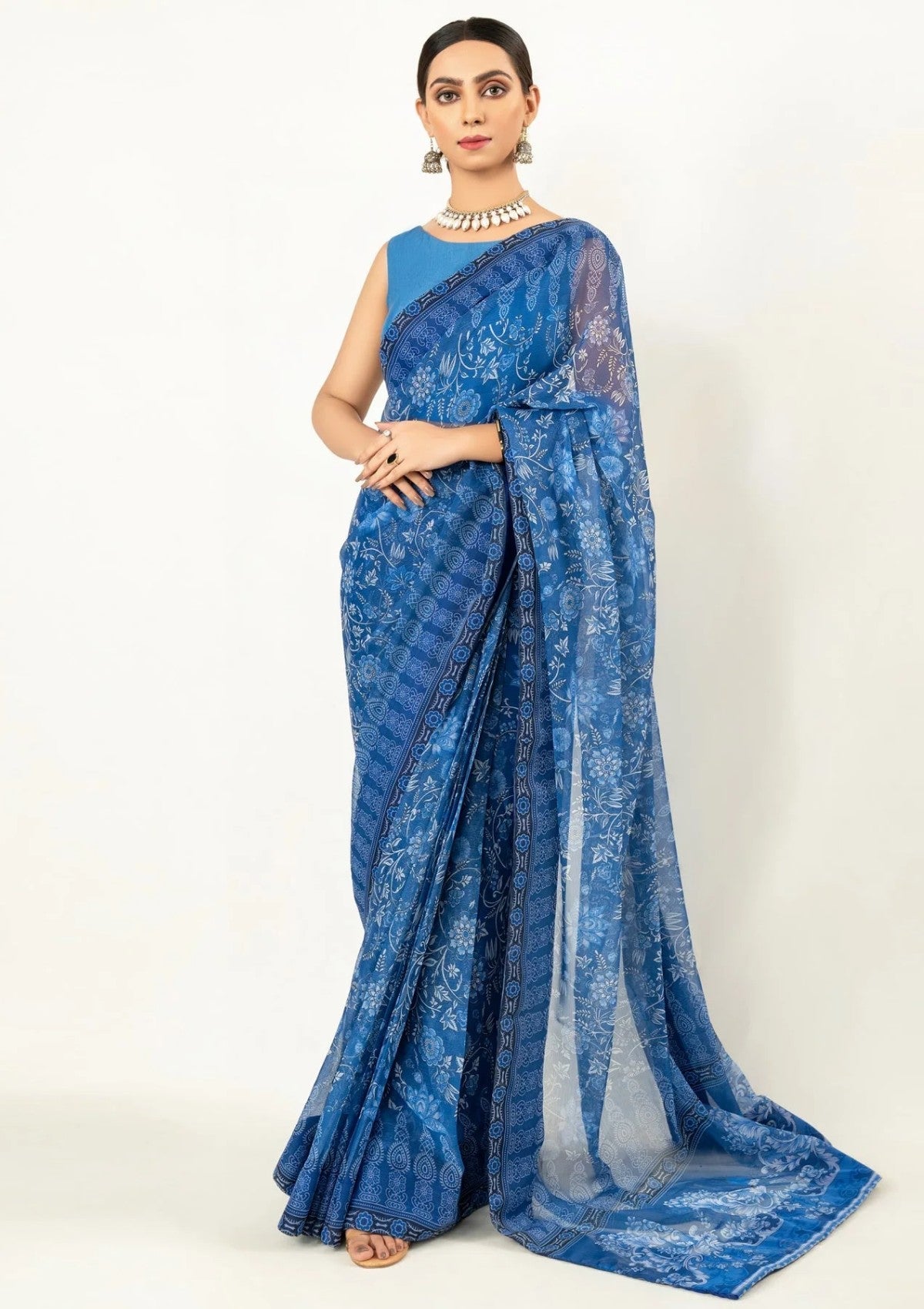 Unstitched Saree Fabric 007