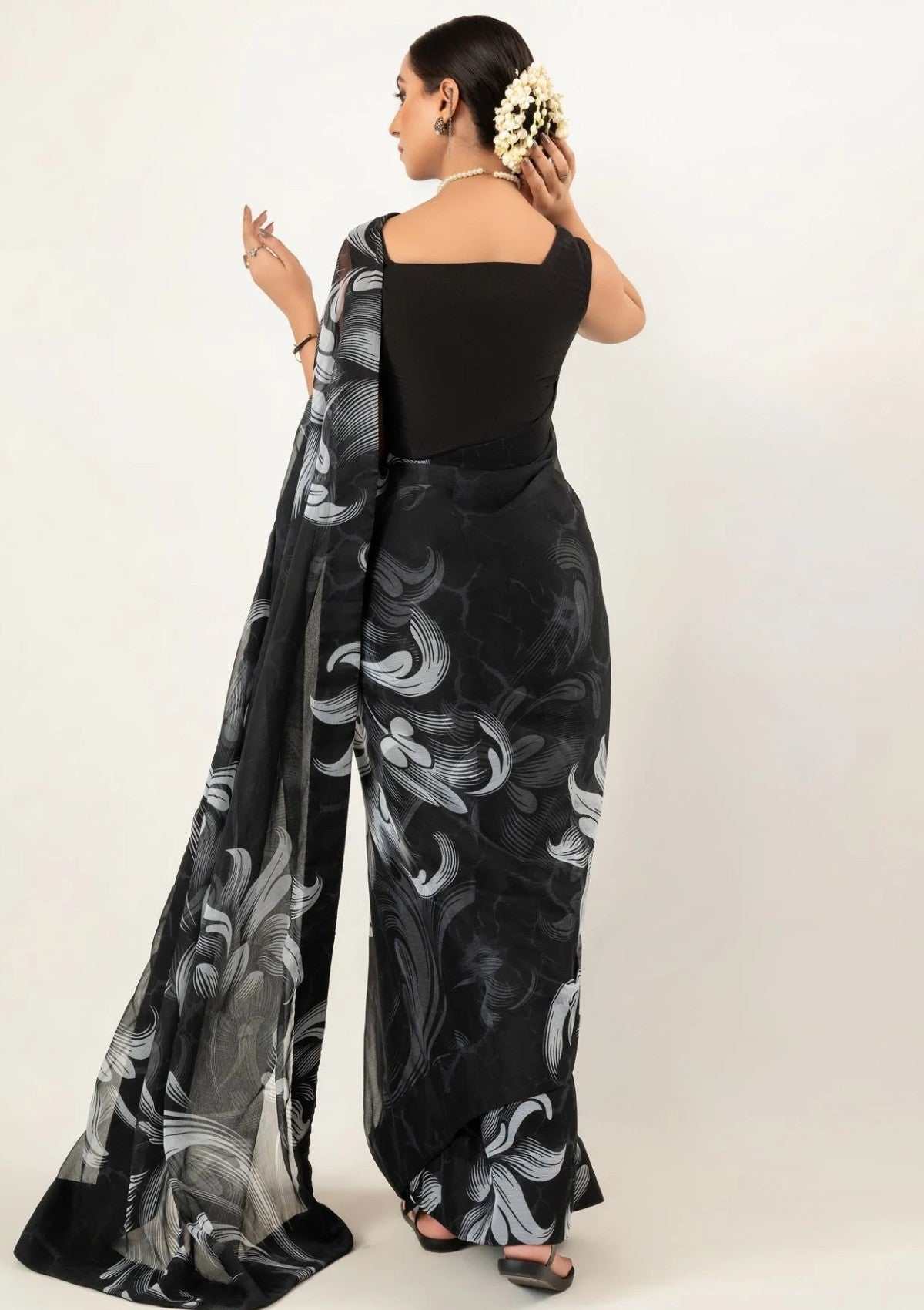 Unstitched Saree Fabric 006