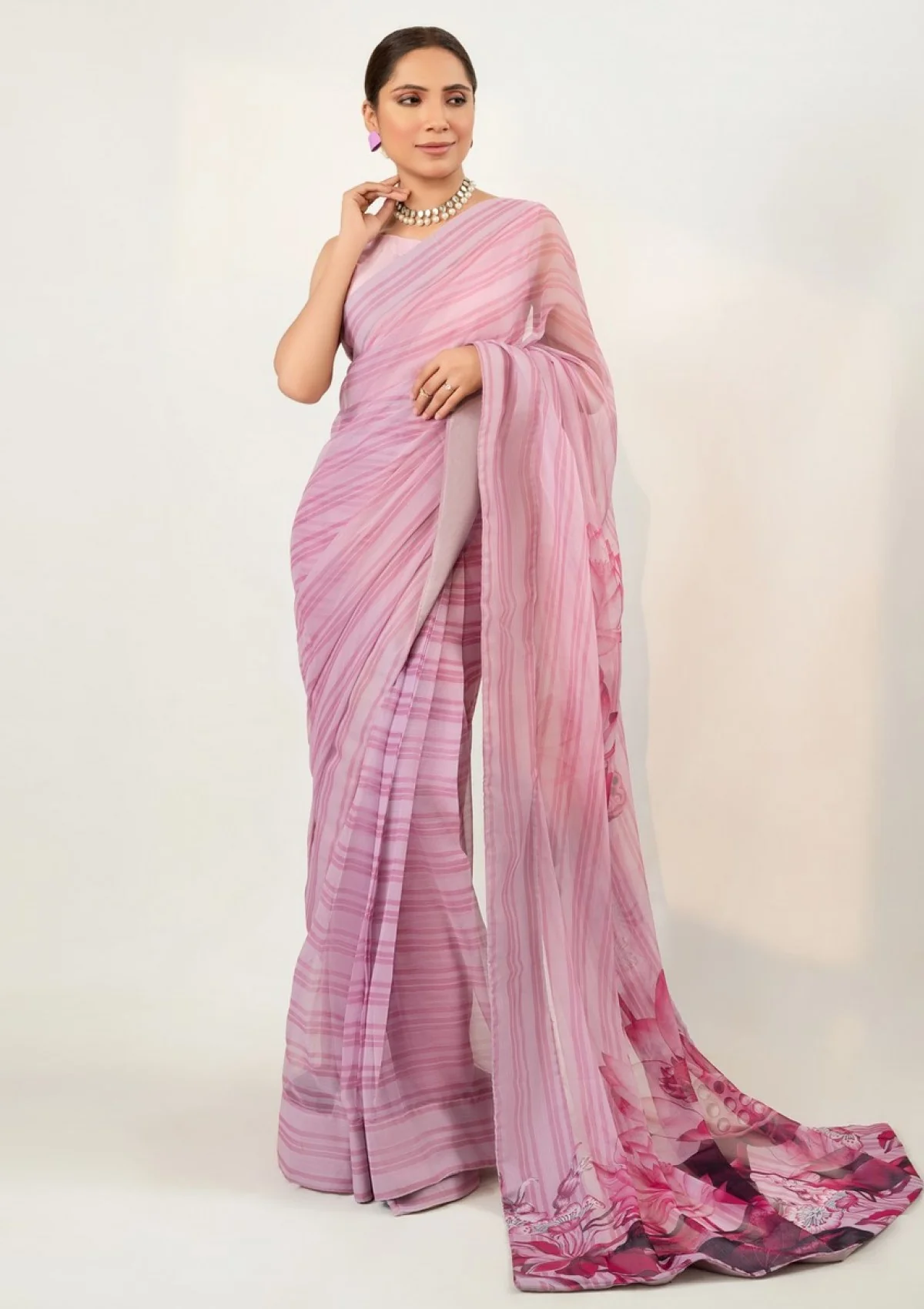 Unstitched Saree Fabric 005