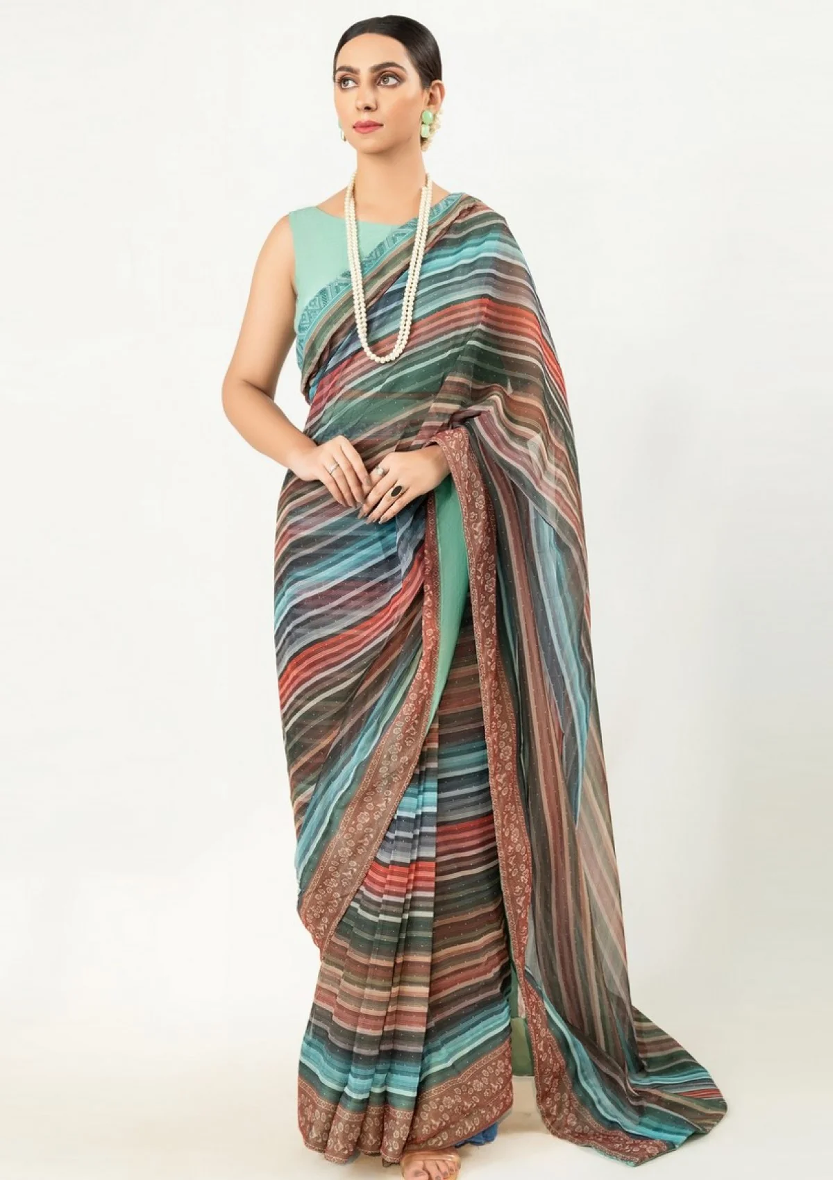Unstitched Saree Fabric 003