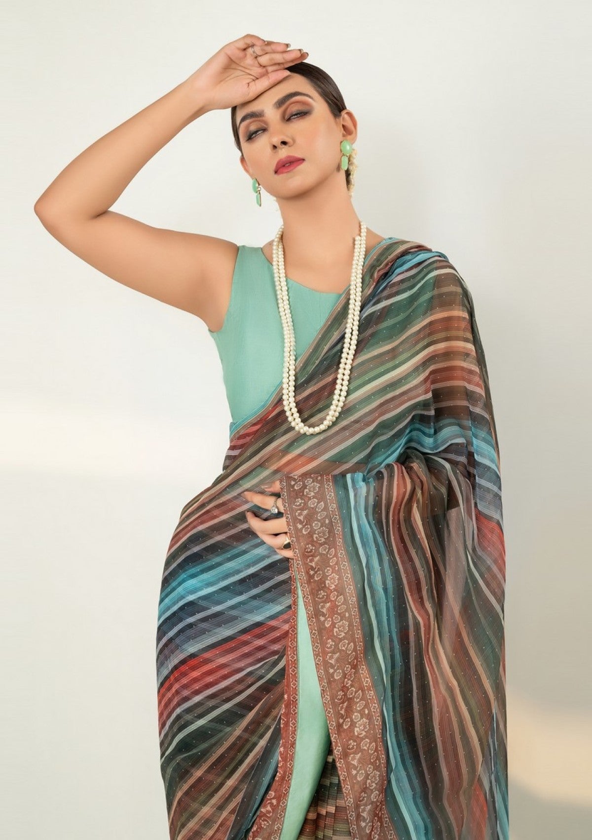 Unstitched Saree Fabric 003