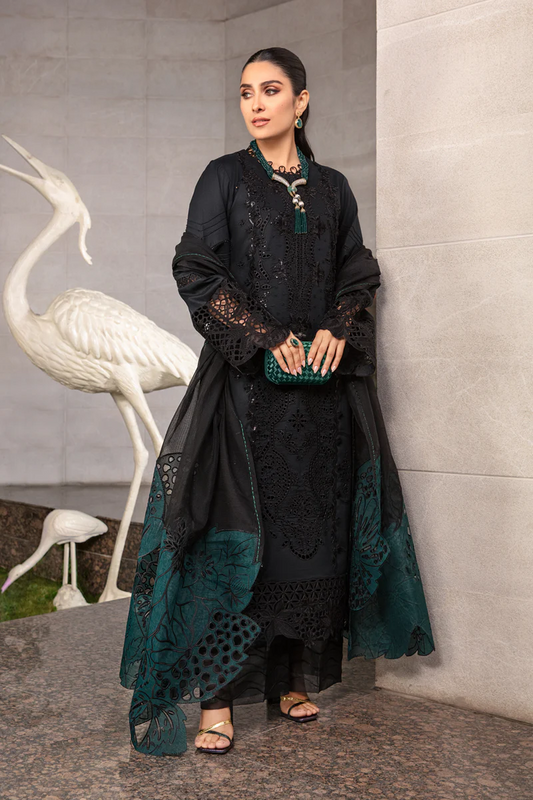 Rang Rasiya Premium Embroidered Lawn Unstitched 3Pc Suit