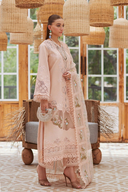 Crimson Luxury Lawn Embroidered Chikankari 3 Piece Unstitched