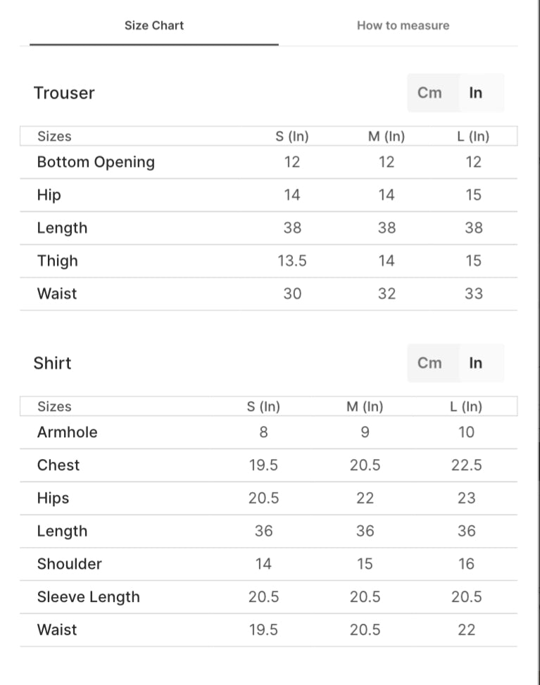 Co-ord set 2Pcs (orange) 003R