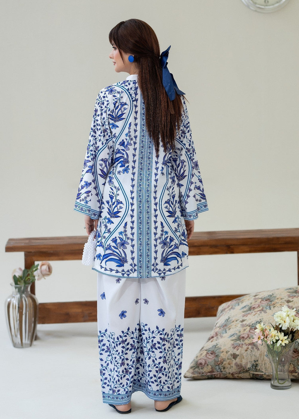 Co-ord set 2Pcs (white) 002S