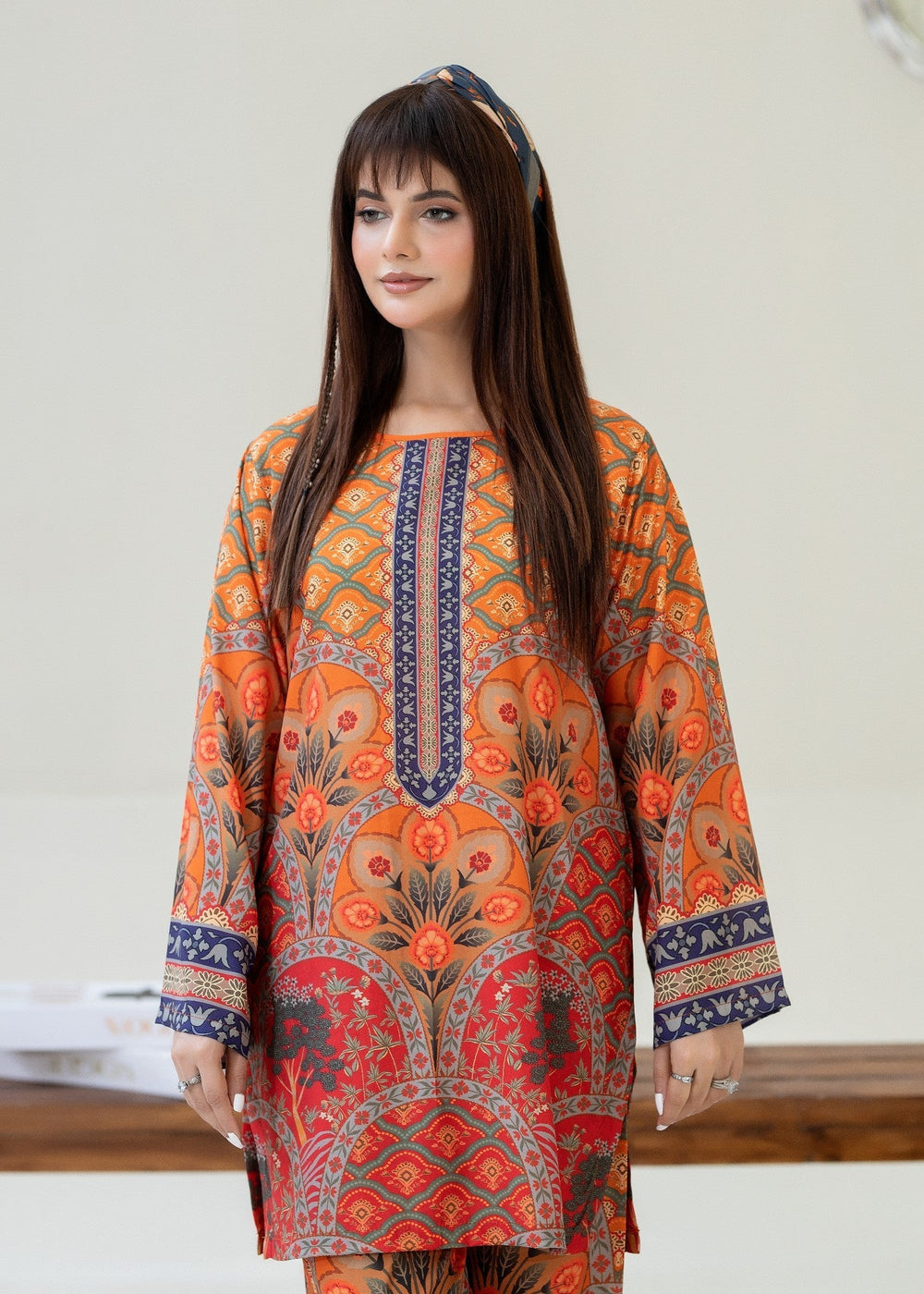 Co-ord set 2Pcs (orange) 003R