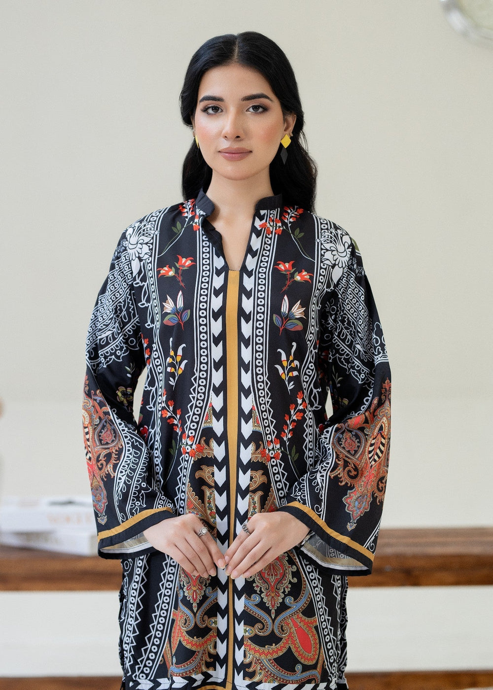 Co-ord set 2Pcs (black 2) 005B