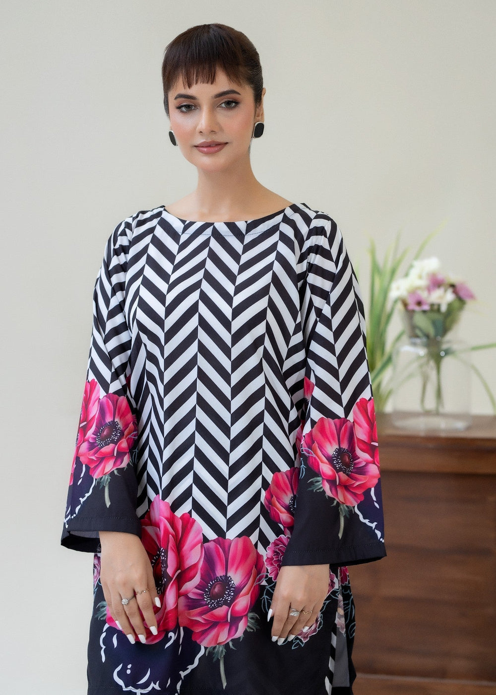 Co-ord set 2Pcs (black) 006B