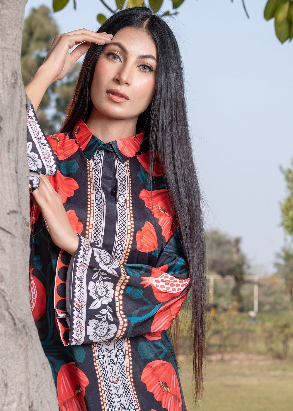 Co-ord set 2Pcs (Red) 008R