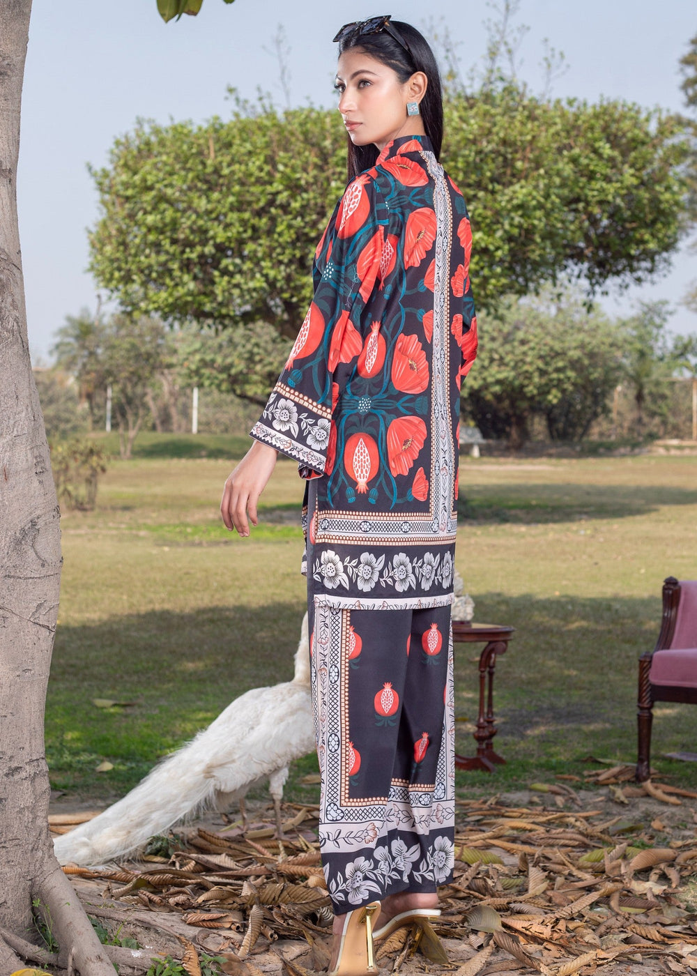 Co-ord set 2Pcs (Red) 008R