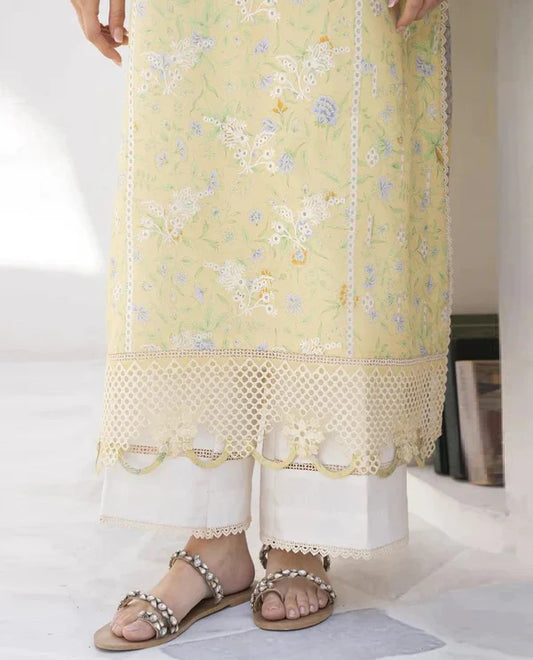 Shezlin by Aabyaan Embroidered Chikankari Unstitched 3 Piece ABY24S AR-03 Soha - Summer Collection