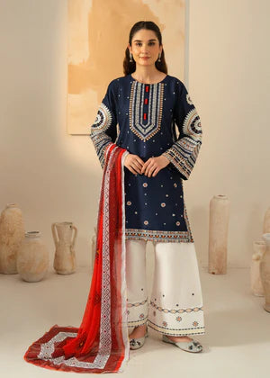 Ready to wear Embroidered 3pc - 008B