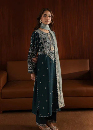 Arzu Embroidered - Cotton Lawn - 3pcs 011B