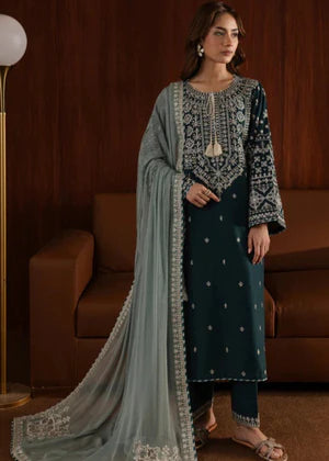 Arzu Embroidered - Cotton Lawn - 3pcs 011B