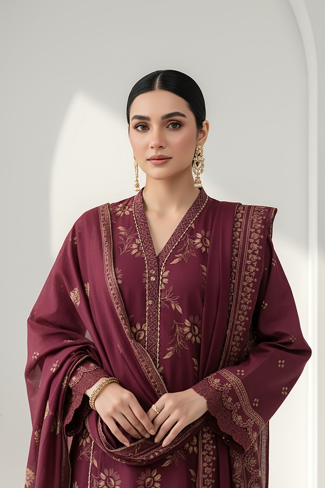 Printed marina 3 prices Unstitched 009M