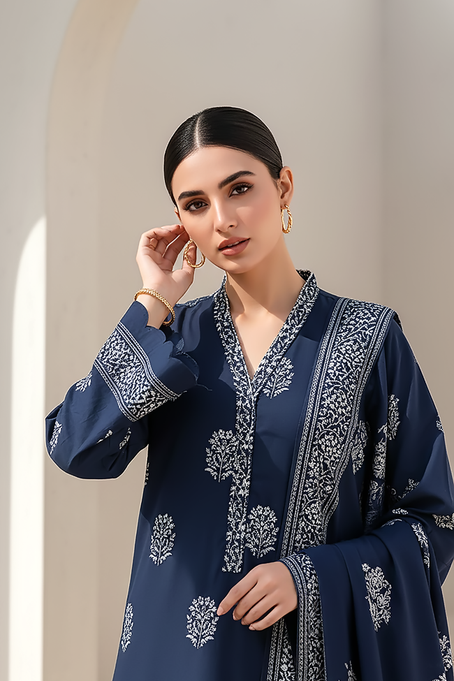 Printed marina 3 prices Unstitched 004B