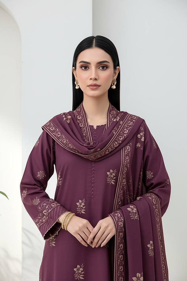 Printed marina unstitched 3 Piece 001B